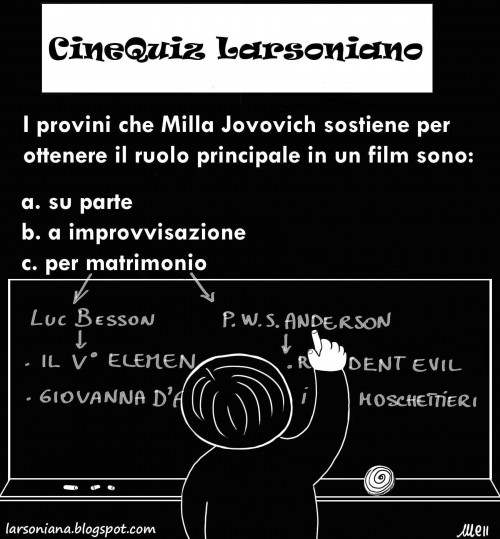 vignetta CineQuiz Milla Jovovich